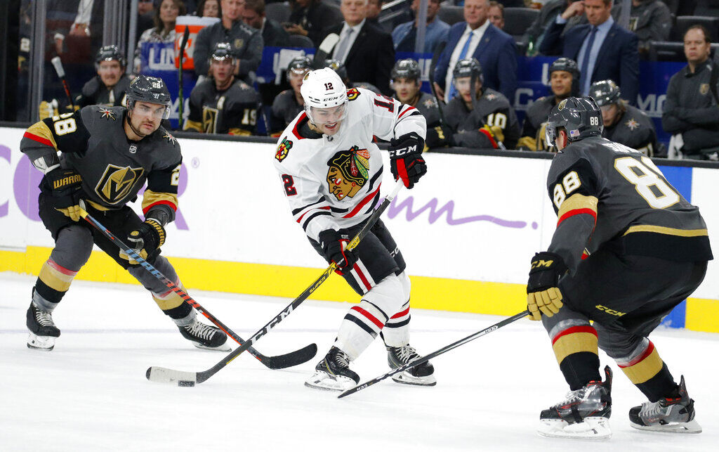 Vegas Golden Knights (1) vs. Chicago Blackhawks (8)